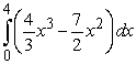 <strong>Write the given (signed) area as an integral or sum of integrals. The area below the   -axis and above  </strong> A)   B)   C)   D)   <div style=padding-top: 35px> 