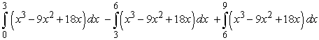 <strong>Write the given (total) area as an integral or sum of integrals. The area between   and the   -axis for   .</strong> A)   B)   C)   D)   <div style=padding-top: 35px> 