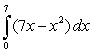 Sketch the area corresponding to the integral.  <div style=padding-top: 35px> 