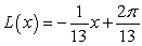 <strong>Find the linear approximation, L(x), to f(x) at x = x<sub>0</sub>.  </strong> A)   B)   C)   D)   <div style=padding-top: 35px> 