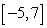Given   , determine the absolute extrema on the interval   .