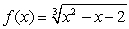 Using a calculator or computer, estimate the absolute extrema of   , on the interval   .