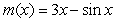 The mass of the first x meters of a thin rod is given by the function   grams for   Find the linear mass density function for the rod and determine whether the composition of the rod is homogeneous or nonhomogeneous.