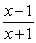 <strong>Compute the slopes of the secant lines between the point at x = 1 and points close to it (such as x = 0, x = 2, x = 0.9, x = 1.1) and use these results to estimate the slope of the tangent line at x = 1. Round to two decimal places. </strong> A) -1.30 B) -0.70 C) -0.20 D) 0.50