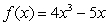 <strong>Compute f '(2) for the function .</strong> A) 58 B) 43 C) 38 D) -43