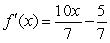 <strong>Find the derivative of .</strong> A) B) C) D)