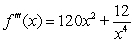 <strong>Find the third derivative of .</strong> A) B) C) D)