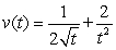 <strong>Using the position function , find the velocity function.</strong> A) B) C) D)