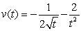 <strong>Using the position function , find the velocity function.</strong> A) B) C) D)
