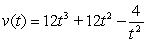 <strong>Using the position function , find the velocity function.</strong> A) B) C) D)