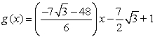 <strong>Find an equation of the line tangent to at x = 3.</strong> A) B) C) D)
