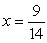 <strong>Determine the real value(s) of x for which the line tangent to is horizontal.</strong> A) B) C) D) x = 0
