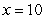 <strong>Determine the value(s) of x, if there are any, for which the slope of the tangent line to does not exist.</strong> A) B) C) D) The slope exists for all values of x.