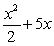 <strong>Find the second-degree polynomial (of the form ax<sup>2</sup> + bx + c) such that f(0) = 0, f '(0) = 5, and f ''(0) = 1.</strong> A) B) C) D)
