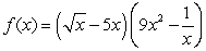 <strong>Find the derivative of .</strong> A) B) C) D)