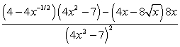 <strong>Find the derivative of the function. </strong> A) B) C) D)