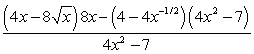 <strong>Find the derivative of the function. </strong> A) B) C) D)