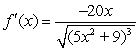 <strong>Find the derivative of .</strong> A) B) C) D)