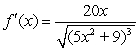 <strong>Find the derivative of .</strong> A) B) C) D)