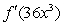 <strong>Find the derivative where f is an unspecified differentiable function. </strong> A) B) C) D)