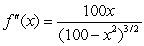 <strong>Find the second derivative of the function. </strong> A) B) C) D)