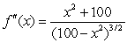 <strong>Find the second derivative of the function. </strong> A) B) C) D)