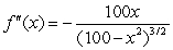 <strong>Find the second derivative of the function. </strong> A) B) C) D)