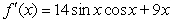 <strong>Find the derivative of .</strong> A) B) C) D)