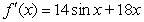 <strong>Find the derivative of .</strong> A) B) C) D)