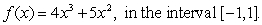 Using the Mean Value Theorem, find a value of c that makes the conclusion true for