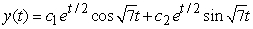 <strong>Identify the general solution of the the differential equation .</strong> A) B) C) D)