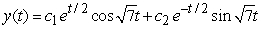 <strong>Identify the general solution of the the differential equation .</strong> A) B) C) D)