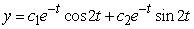 <strong>Identify the general solution of the the differential equation .</strong> A) B) C) D)