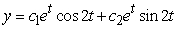 <strong>Identify the general solution of the the differential equation .</strong> A) B) C) D)