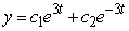 <strong>Identify the general solution of the the differential equation .</strong> A) B) C) D)