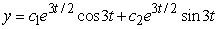 <strong>Identify the general solution of the the differential equation .</strong> A) B) C) D)