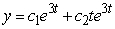 <strong>Identify the general solution of the the differential equation .</strong> A) B) C) D)