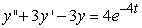 <strong>Find the general solution of , given the particular solution .</strong> A) B) C) D)
