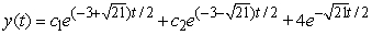 <strong>Find the general solution of , given the particular solution .</strong> A) B) C) D)