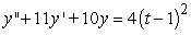 <strong>Find the general solution of , given the particular solution .</strong> A) B) C) D)