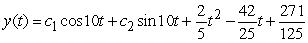 <strong>Find the general solution of , given the particular solution .</strong> A) B) C) D)