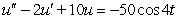 For find the steady-state solution and identify its amplitude and phase shift.