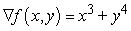 <strong>Find the gradient field corresponding to </strong> A) B) C) D)
