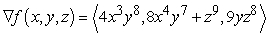 <strong>Find the gradient field corresponding to </strong> A) B) C) D)