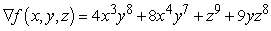<strong>Find the gradient field corresponding to </strong> A) B) C) D)