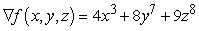 <strong>Find the gradient field corresponding to </strong> A) B) C) D)