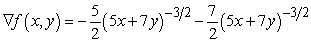<strong>Find the gradient field corresponding to </strong> A) B) C) D)