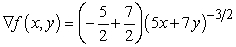 <strong>Find the gradient field corresponding to </strong> A) B) C) D)