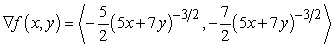 <strong>Find the gradient field corresponding to </strong> A) B) C) D)