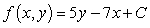<strong>Determine if is conservative, and if so, find a potential function of the vector field.</strong> A) is conservative with B) is conservative with C) is conservative with D) is not conservative
